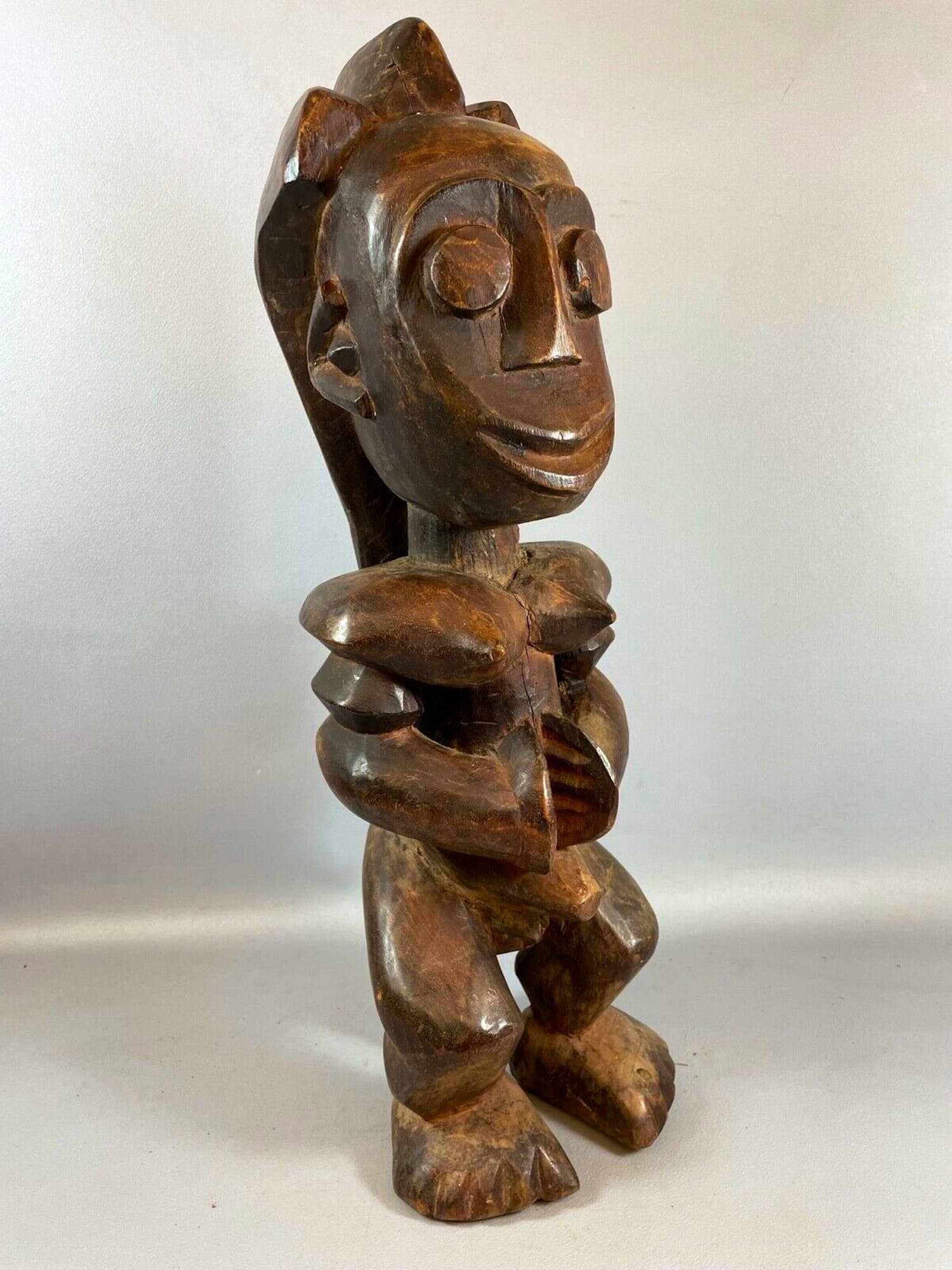 Baule - 220917 - African Fang statue - Gabon. kopen? Bied vanaf 45!