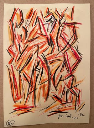 Jan Sierhuis - Acryl/Krijt kopen? Bied vanaf 1!