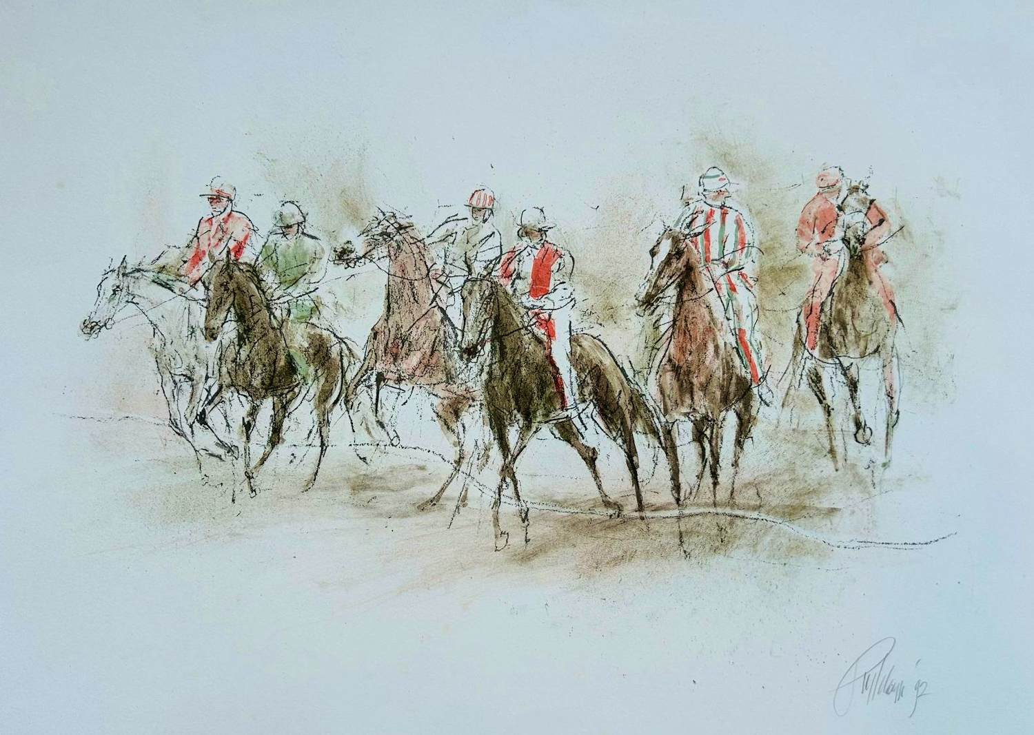 Piet Klaasse - Zonder titel ( paarden) kopen? Bied vanaf 50!