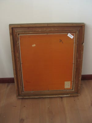 Frans Verpoorten - "Haarlemse Vijftiger" - Expressionistisch Olieverf - "Rode potplant" gesigneerd kopen? Bied vanaf 20!