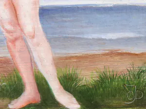 Cornelis Doolaard - Olieverf op paneel, Twee-luik met vrouwen en apen kopen? Bied vanaf 500!