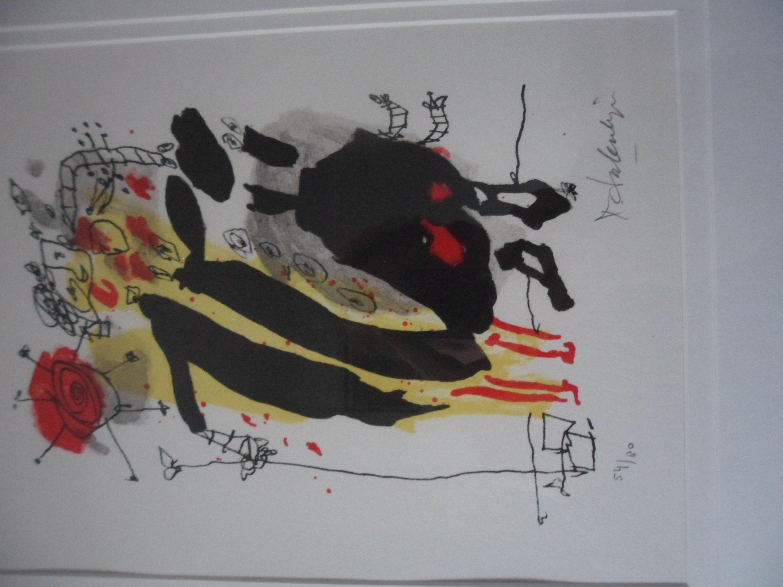 Kees Salentijn - Kleurenlitho,titel,"La Alhajita'. kopen? Bied vanaf 50!