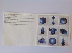 Kurt Naef - Kubus Cella Blue (1978), houten kubus in originele verpakking kopen? Bied vanaf 89!