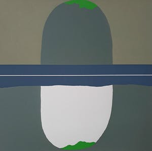 Hans Landsaat - Poort, zeefdruk kopen? Bied vanaf 40!