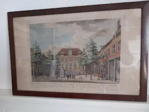Pieter Fouquet - Gezicht van het jongens-wees-huys der Roomsch-gezinden, te Amsterdam kopen? Bied vanaf 100!