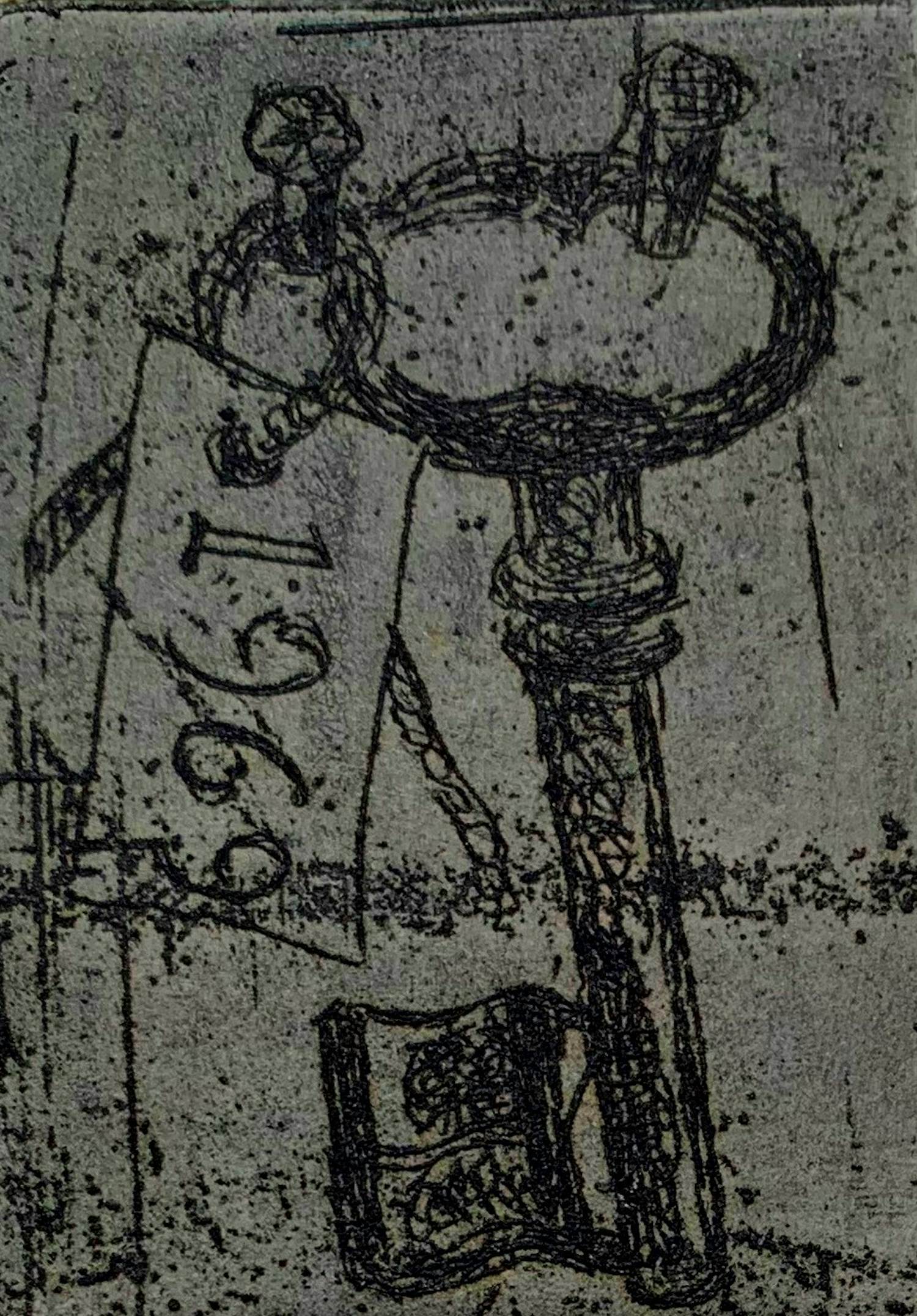 Jos van den Berg - Ets - 1968 kopen? Bied vanaf 29!