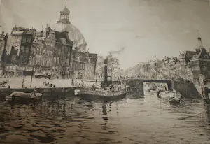 Hendrikus Roodenburg - De Haarlemmersluis te Amsterdam kopen? Bied vanaf 1!