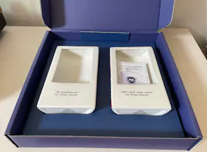 Plateelbakkerij Schoonhoven - Kunstaardewerken Suiker en melkhouder ontwerp Johan Huijzer kopen? Bied vanaf 28!