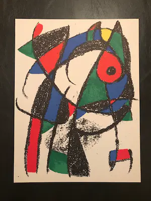 Joan Miro - Lithographie Originale I kopen? Bied vanaf 100!