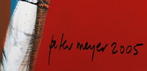 Peter Meijer - Acryl op doek, Mimesis (Groot) kopen? Bied vanaf 1!