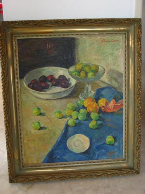 Etienne Caron - Stilleven met fruit. kopen? Bied vanaf 245!
