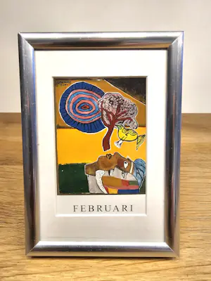 Corneille - 12 mooi ingelijste Corneille prentjes kopen? Bied vanaf 50!