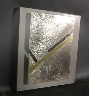 Menno Meijer - Geometrisch wandobject van verschillende soorten metaal kopen? Bied vanaf 1!