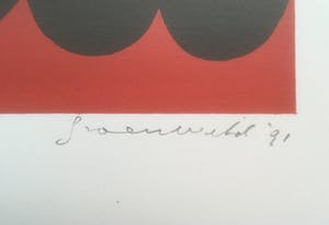 Marc Jonk - en 5 andere. Zeefdrukken. Thema liefde kopen? Bied vanaf 35!