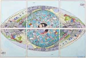 Cees Heuvel - Stifttekening, Zonder titel kopen? Bied vanaf 40!