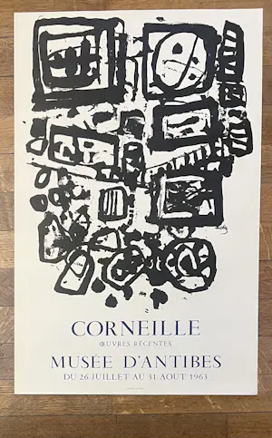 Corneille - Affiche van een historische tentoonstelling, Musée Picasso, 1963 kopen? Bied vanaf 120!