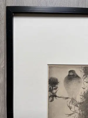 Jan Mankes - Originele Heliogravure Puttertje op Tak 1923 kopen? Bied vanaf 135!