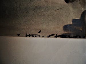 Hein Stork - Grote impressionistische Gouache "Landschap bij Vang Noorwegen" gesigneerd kopen? Bied vanaf 70!