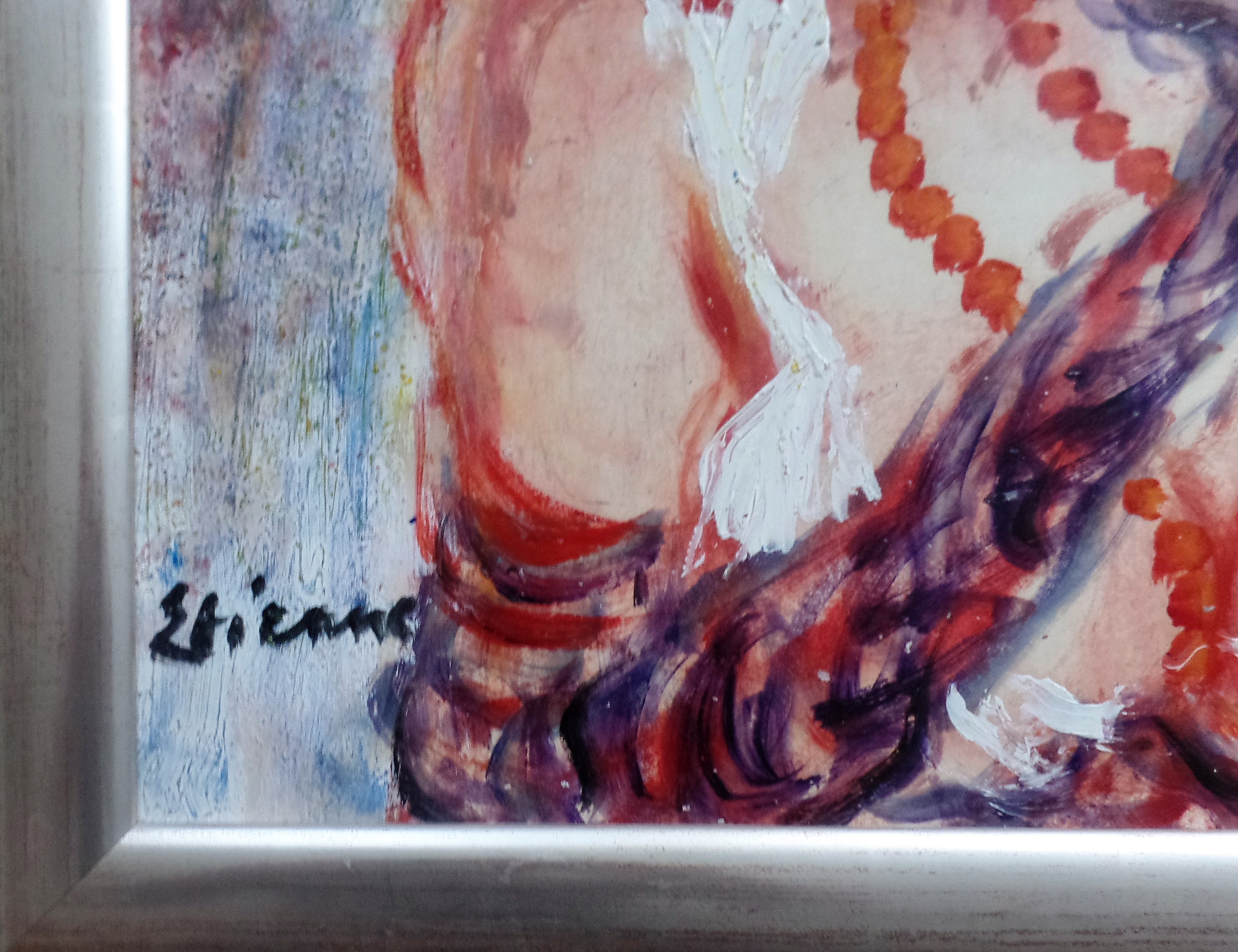 Roger Etienne - Nachtclub Danseres - Olieverf kopen? Bied vanaf 75!