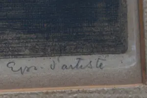 Willem Gerard Hofker - Ingelijste ets , Stadsgezicht Amsterdam - 1928 kopen? Bied vanaf 50!