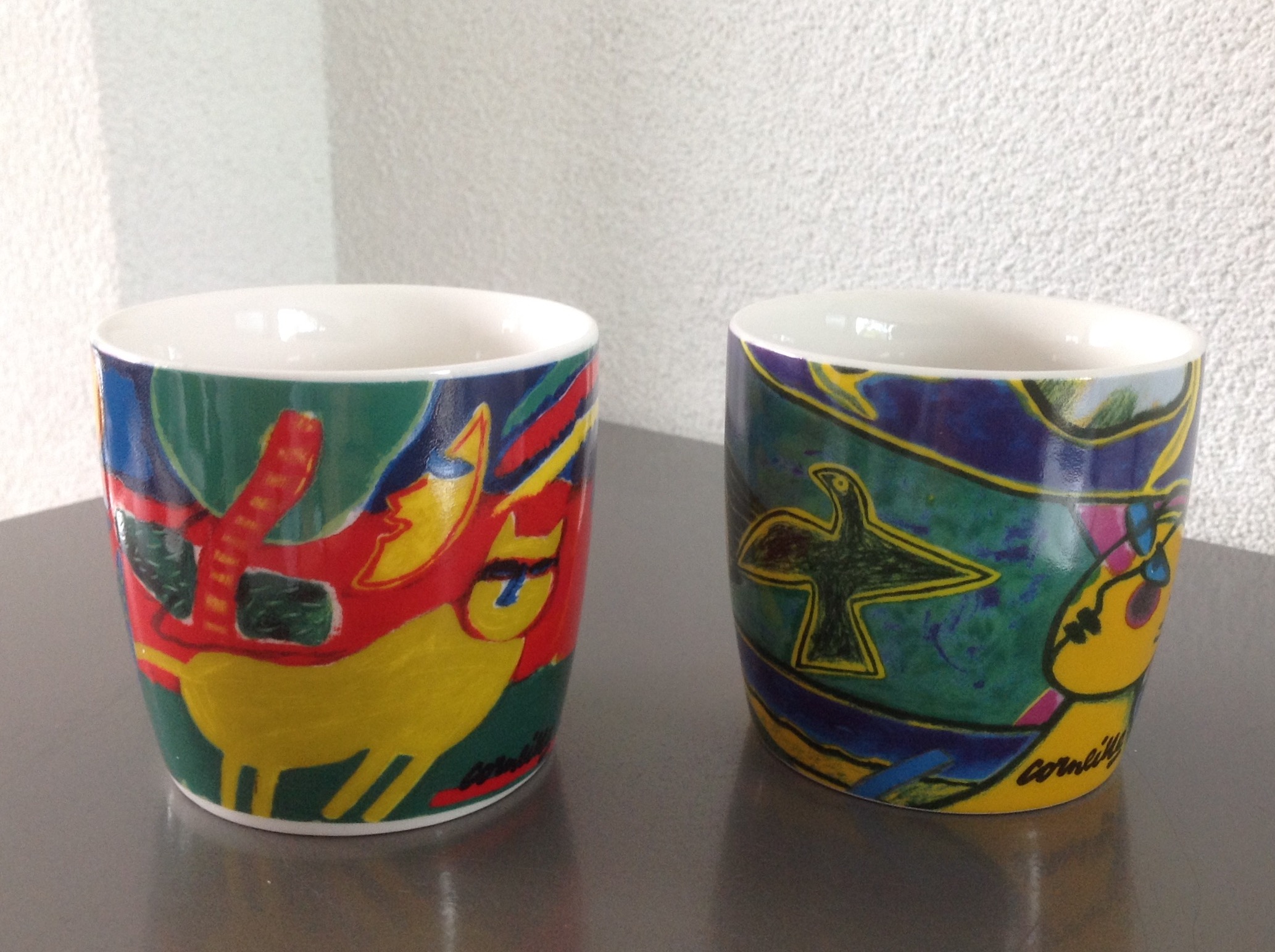 Corneille - Twee bekers en twee glazen. kopen? Bied vanaf 20!