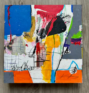 Kantcho Kanev - Zonder titel op paneel kopen? Bied vanaf 50!