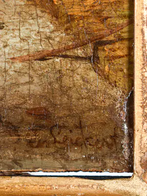 Charles Leickert - Stadsgezicht in de zomer - Ingelijst kopen? Bied vanaf 3950!