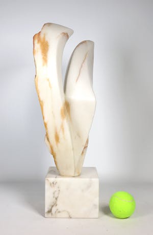 Pierre Everhartz - Marmeren beeld, Zonder titel kopen? Bied vanaf 1!