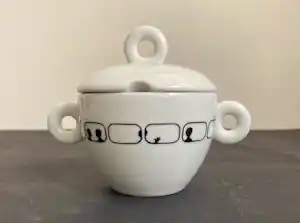 illy Art Collection - Suikerpot Alien David Byrne 2001 verkauft für € 25!