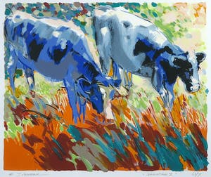 Hans Buenk - Zeefdruk, Springtime I - ingelijst kopen? Bied vanaf 40!