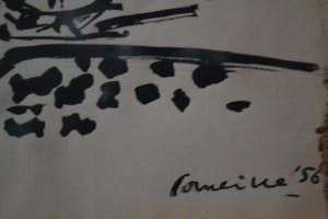 Corneille - Corneille : Inkttekening uit 1956 kopen? Bied vanaf 875!