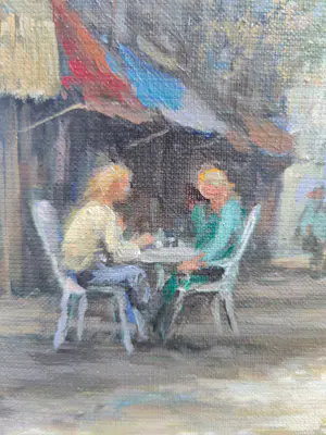 Jan Schaeffer - Straatje met gracht in Delft kopen? Bied vanaf 40!