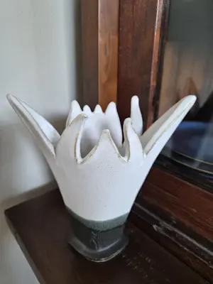 Ed Meissenberg - Tulpenvaas oranje met brons accenten kopen? Bied vanaf 60!