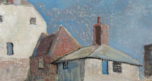 Harm Kamerlingh Onnes - Olieverf op hardboard, St. Ives - Ingelijst kopen? Bied vanaf 400!