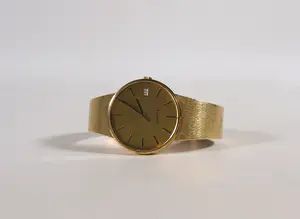 Acheter14k geelgouden herenpolshorloge Tusal Quartz? Enchérissez de 1650!