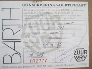 Ellen Meuwese - Mooi ingelijste grote monoprint OPRUIMING kopen? Bied vanaf 25!