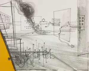 Constant - & Arthur C. Caspari, Colofon van 9 litho's en verhaal in 10 delen! "Labyrismen" kopen? Bied vanaf 1000!