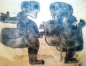 Theo Lenartz - (1937) | Erotisch vierluik kopen? Bied vanaf 80!