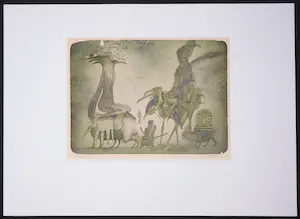 Adolf Born - Litho, Koningin van Saba kopen? Bied vanaf 400!