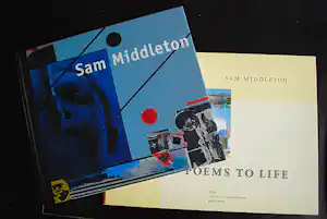 Sam Middleton - Gesigneerd met opdracht: h.c. Images of Jazz & Poems to Life 2003 verkauft für € 50!
