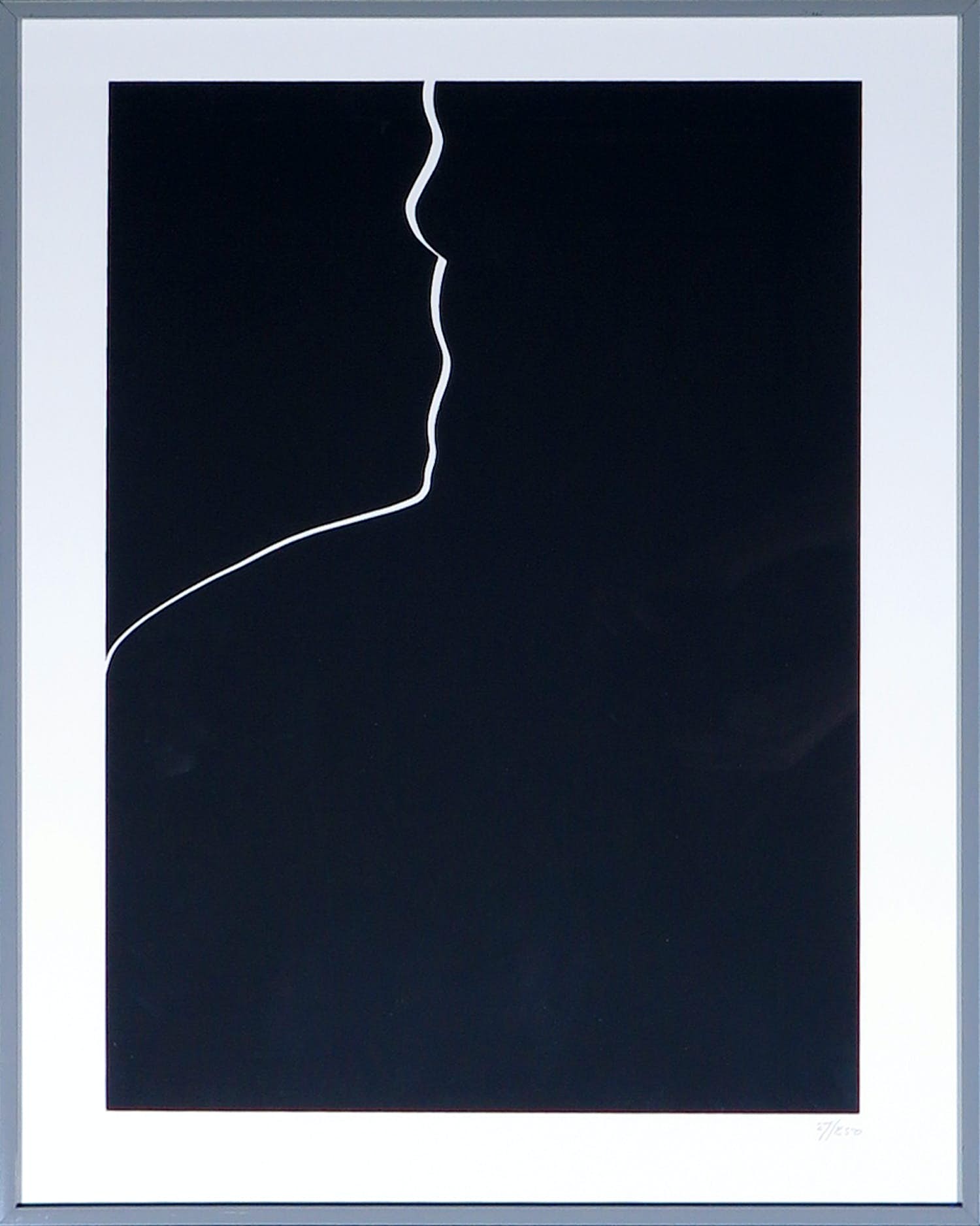 Harry van Kuyk - Zeefdruk uit het portfolio Grafinu - Ingelijst verkocht voor € 1!