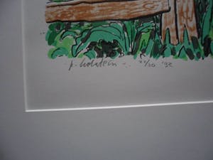 Pieter Holstein - Zeefdruk, Titel, ‘Tasje verloren’ kopen? Bied vanaf 50!