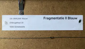 Marcel De Grauwe - "Fragmentatie I en II" - Figuren in Feeststemming. kopen? Bied vanaf 30!