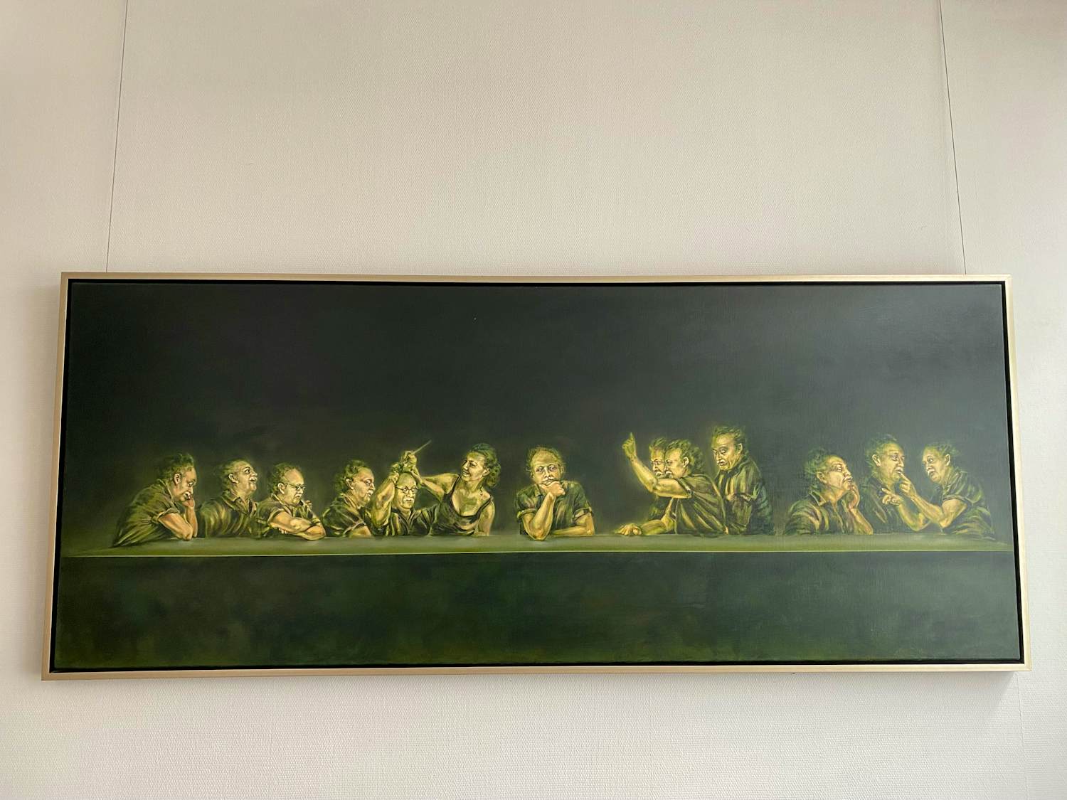 Marjolein Bos - Portret 'laatste avondmaal' kopen? Bied vanaf 1000!