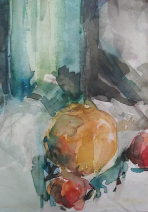 Mary Meijs - Stilleven - Aquarel kopen? Bied vanaf 60!