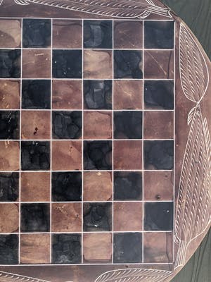 Curiosa - Handgemaakt stenen schaakspel afkomstig uit Kenia kopen? Bied vanaf 1!