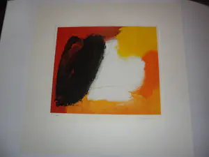 Eugène Brands - Zeefdruk, Abstracte Compositie kopen? Bied vanaf 175!