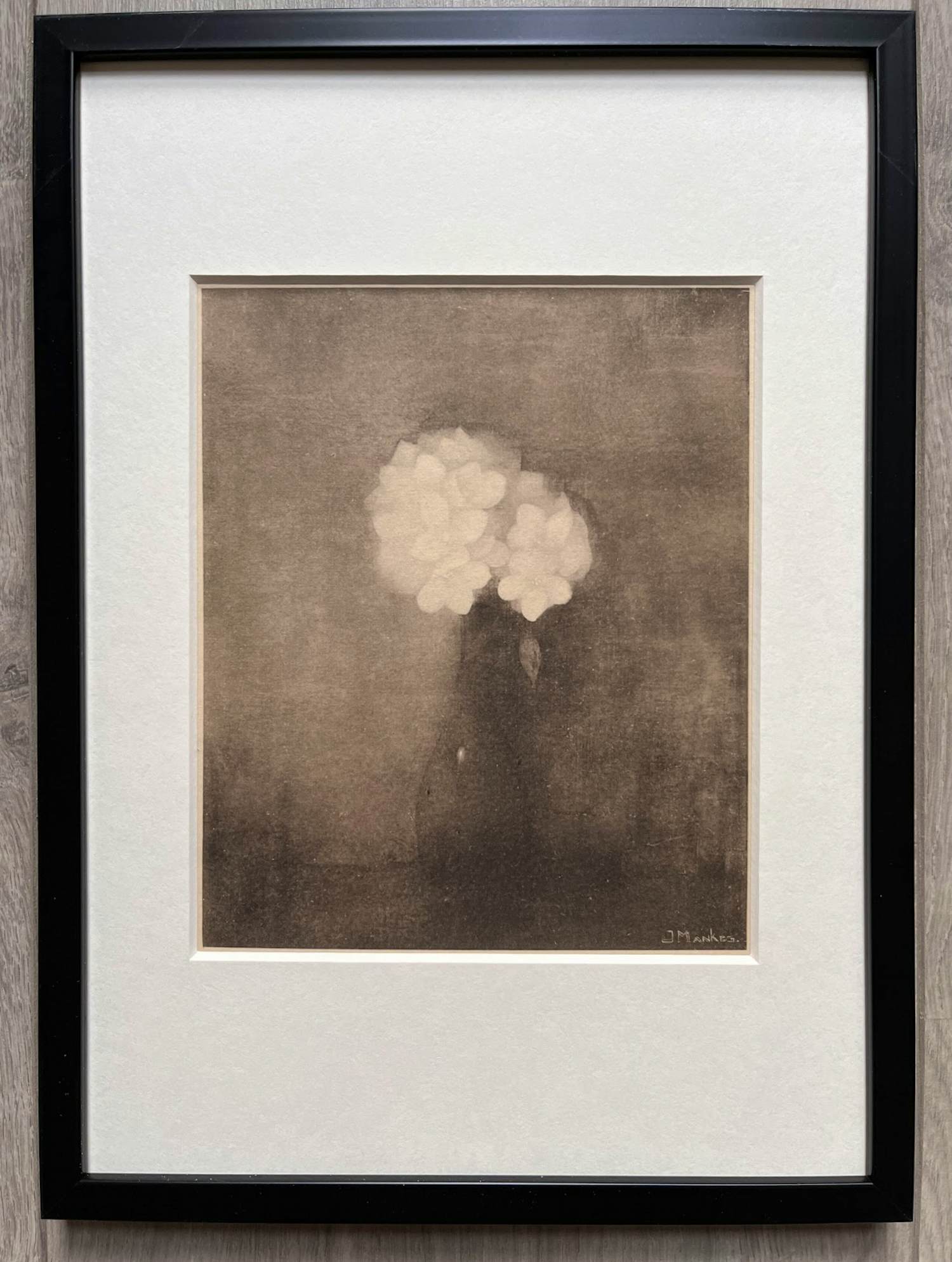 Jan Mankes - Originele Heliogravure Vaas met Jasmijn 1923 kopen? Bied vanaf 165!