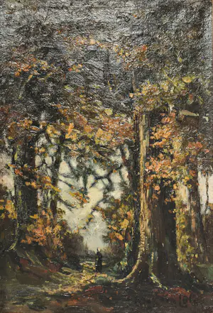 Hendrik Jan ten Cate - Drieluik - Bosgezichten kopen? Bied vanaf 250!