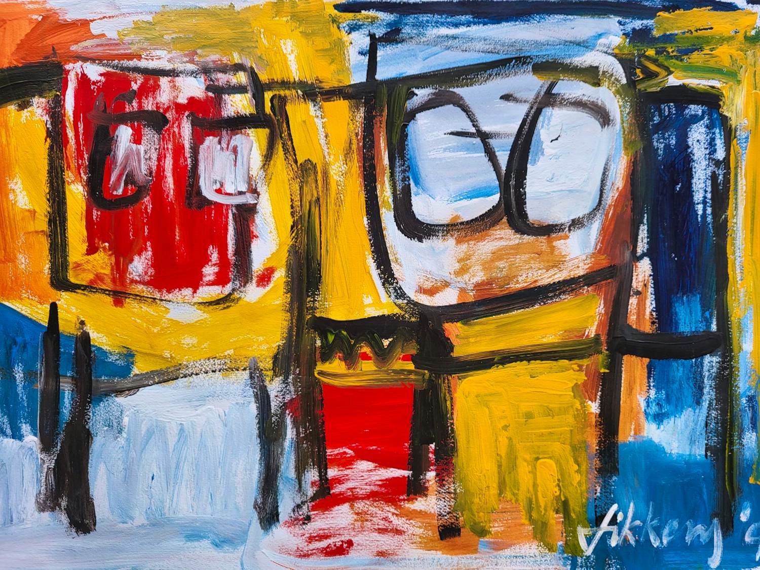 Jan Sikkens - Zonder titel. kopen? Bied vanaf 75!